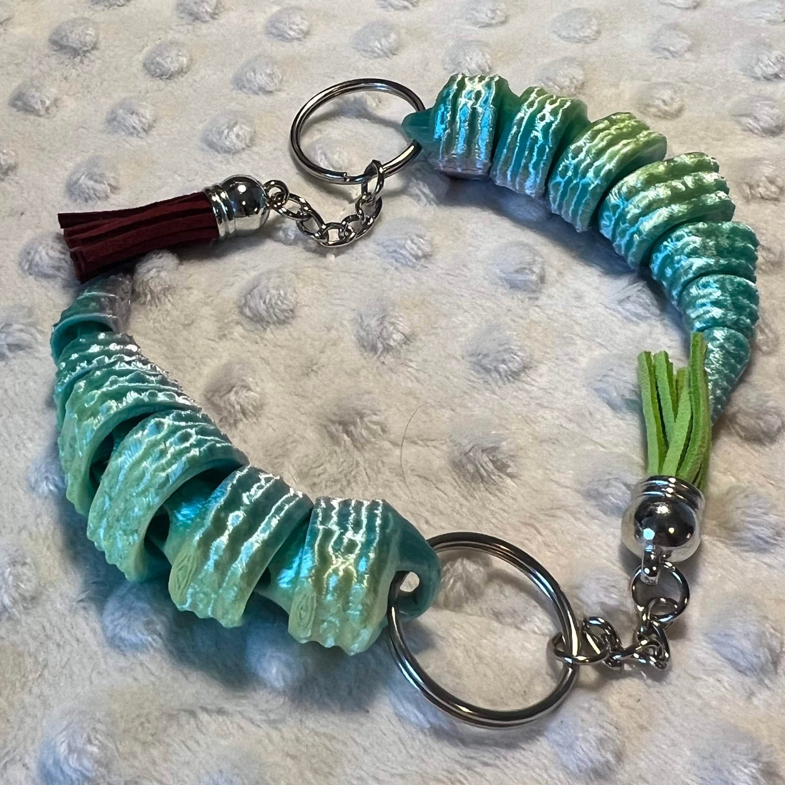 3D Leopard Gecko Tail Small Keychains - Image 3