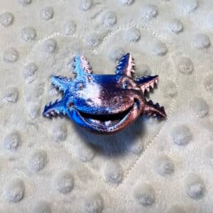 3D Axolotl Happy Magnet