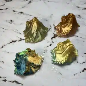 3D Bearded Dragon Head Magnet