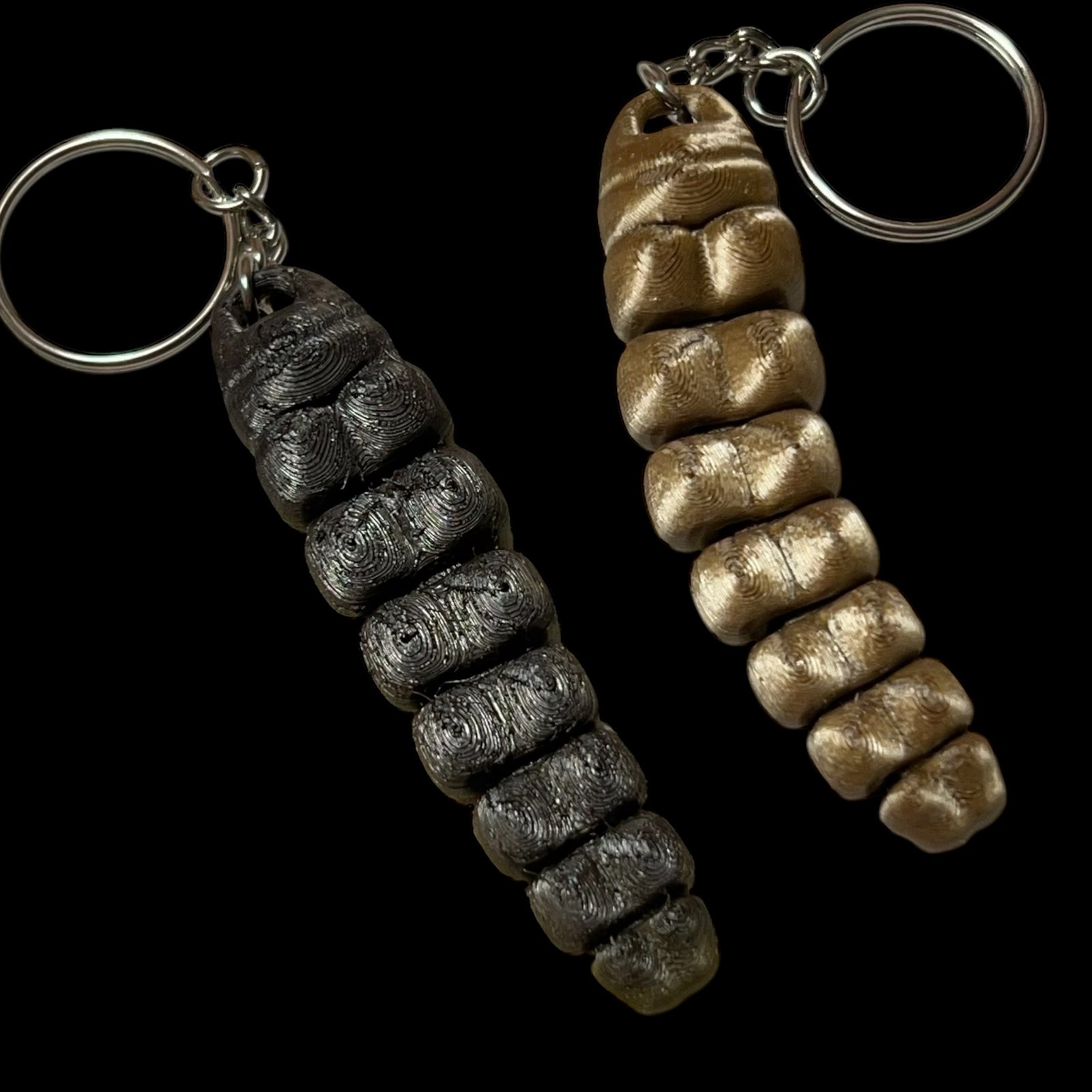 3D Rattlesnake Keychain without Tassel - Image 8