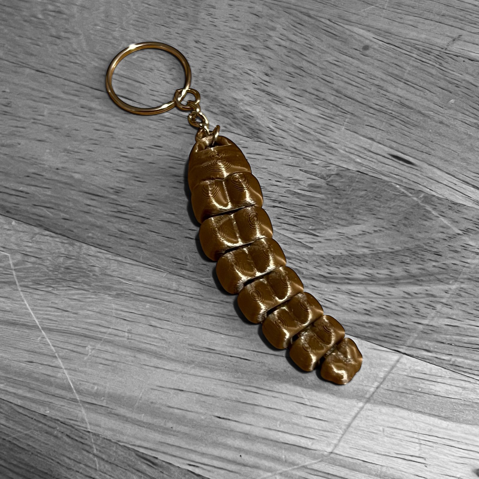 3D Rattlesnake Keychain without Tassel - Image 5