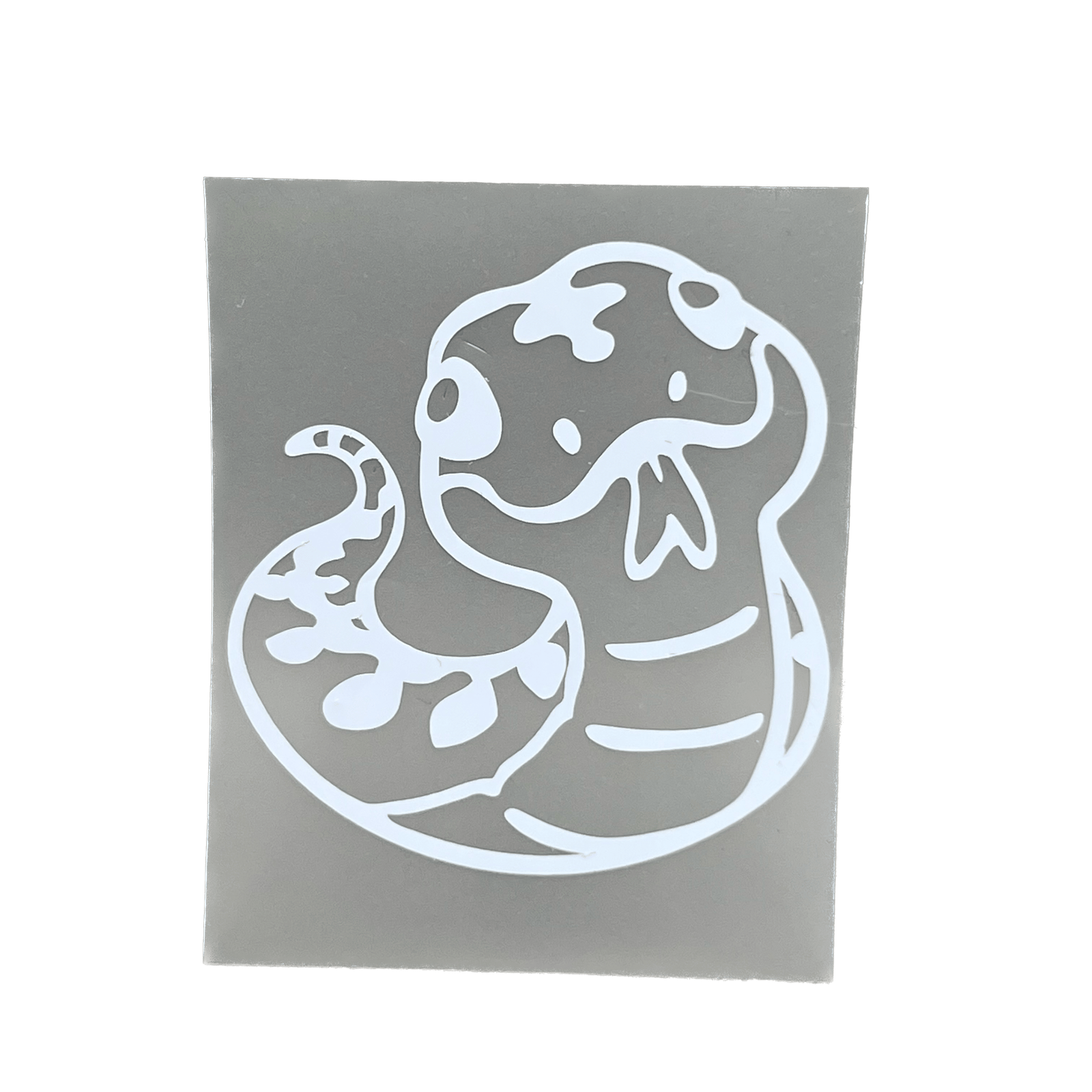 Upright Snake- White Vinyl