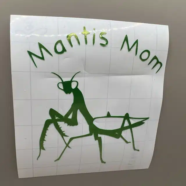 Mantis Mom Vinyl Sticker - Image 6