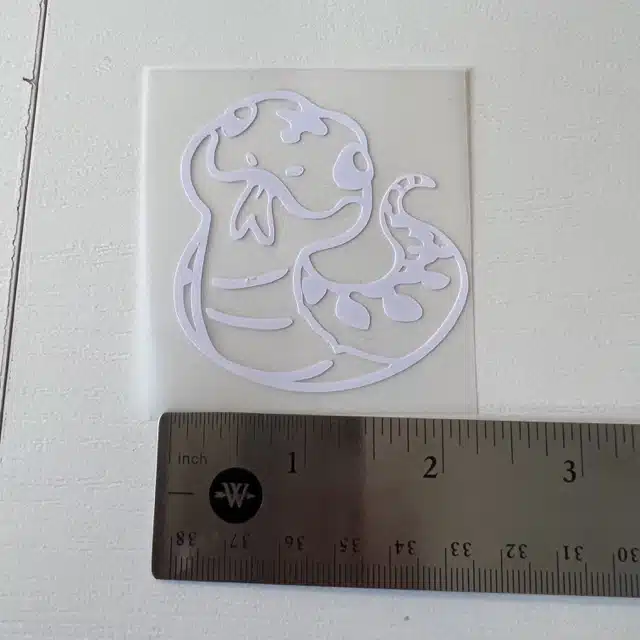 Upright Snake- White Vinyl - Image 2