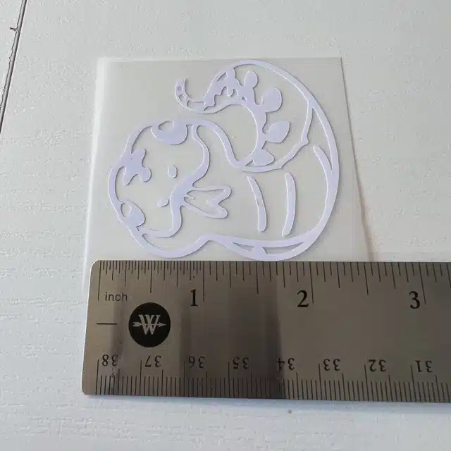 Upright Snake- White Vinyl - Image 4