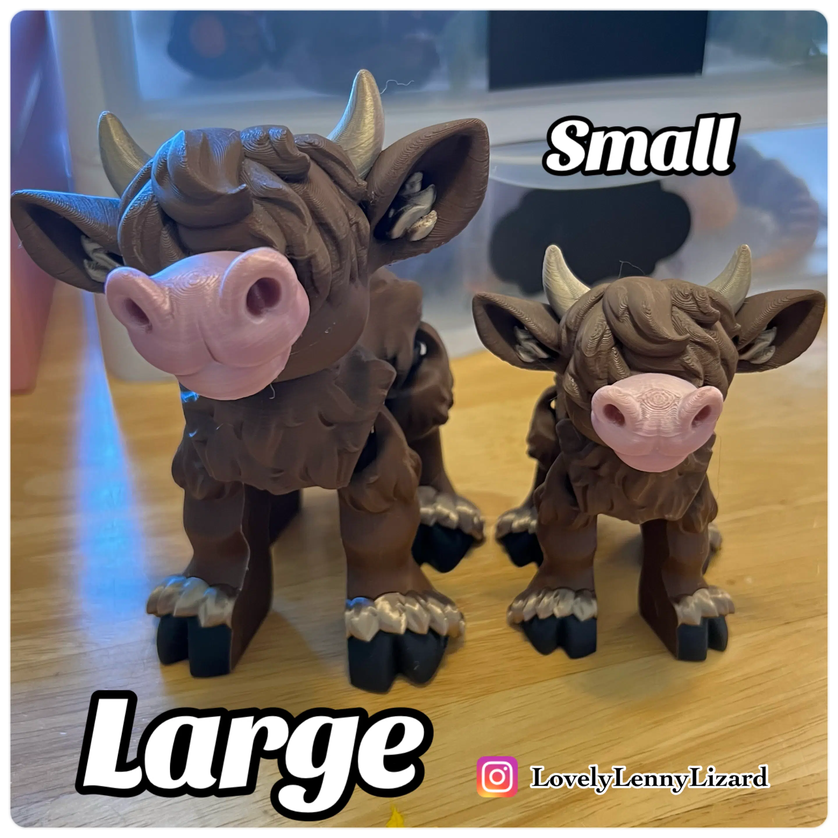 3D Printed Highlander Cow - Image 7