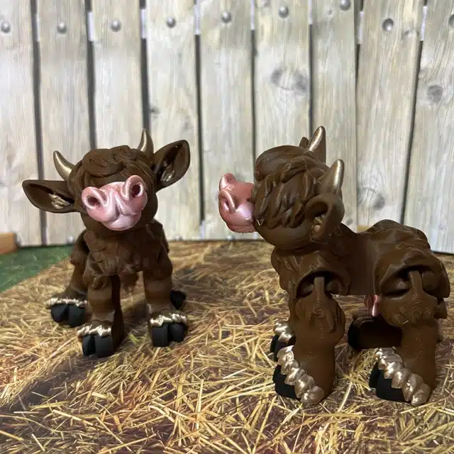 3D Printed Highlander Cow - Image 10