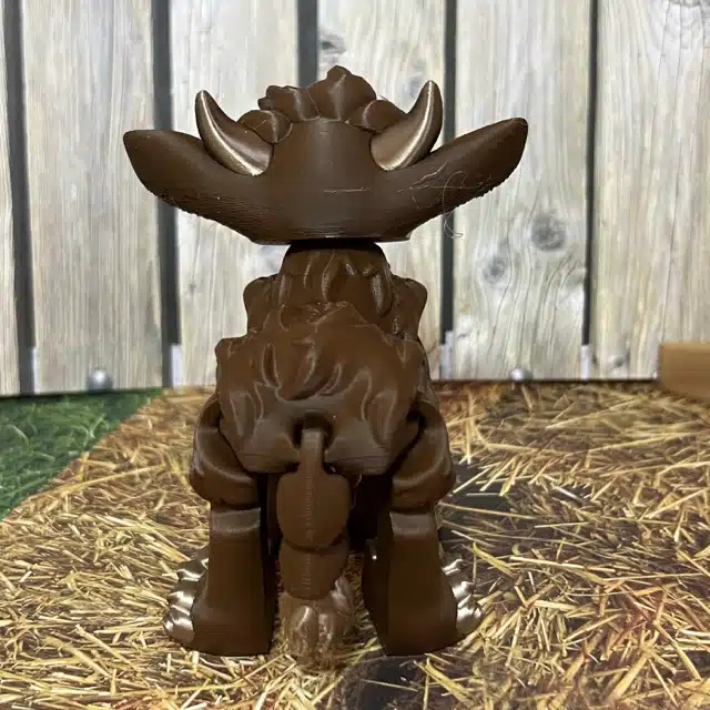 3D Printed Highlander Cow - Image 4