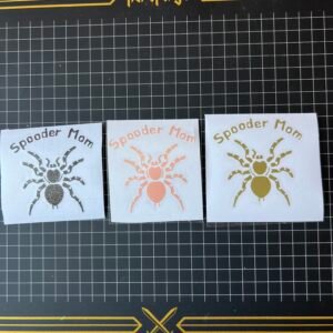 Spooder Mom Vinyl Sticker- Tarantula