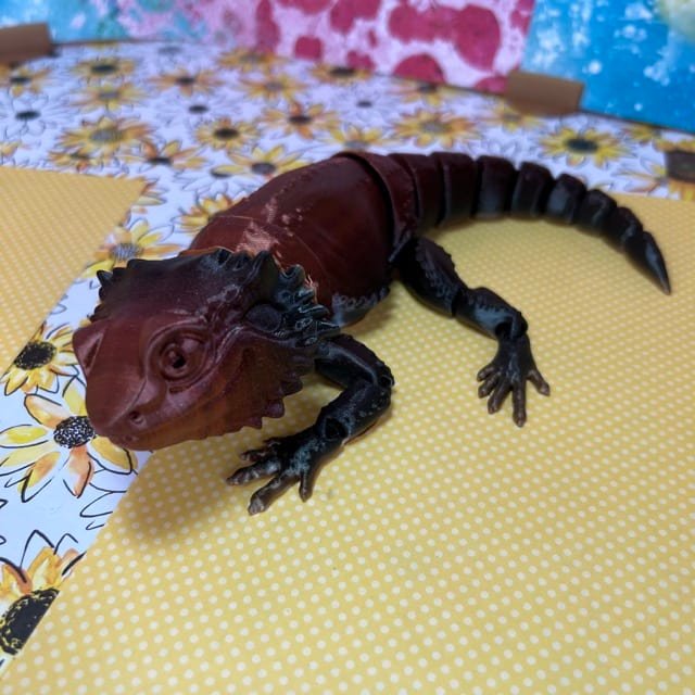 3D Articulated Large Bearded Dragon - Image 6