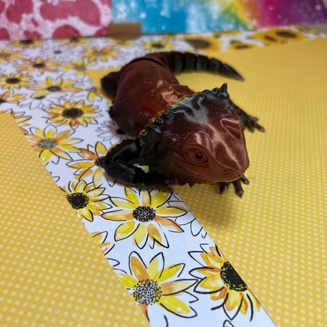 3D Articulated Large Bearded Dragon - Image 5