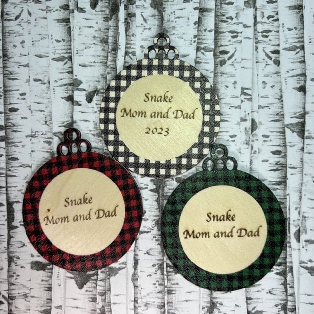 Christmas Ornaments- Double Sided - Image 3