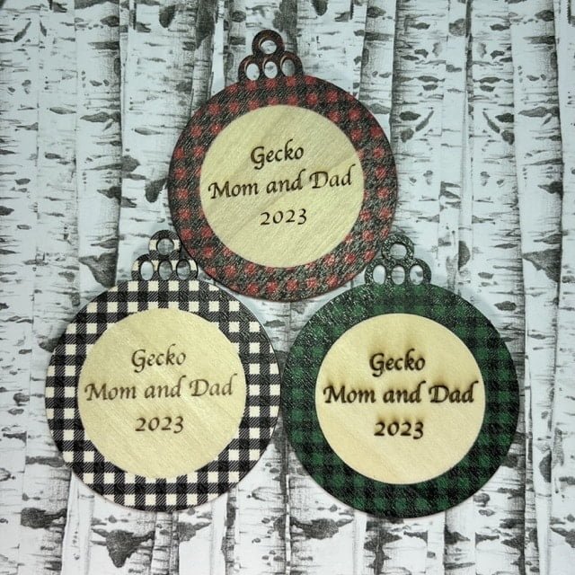 Christmas Ornaments- Double Sided - Image 15