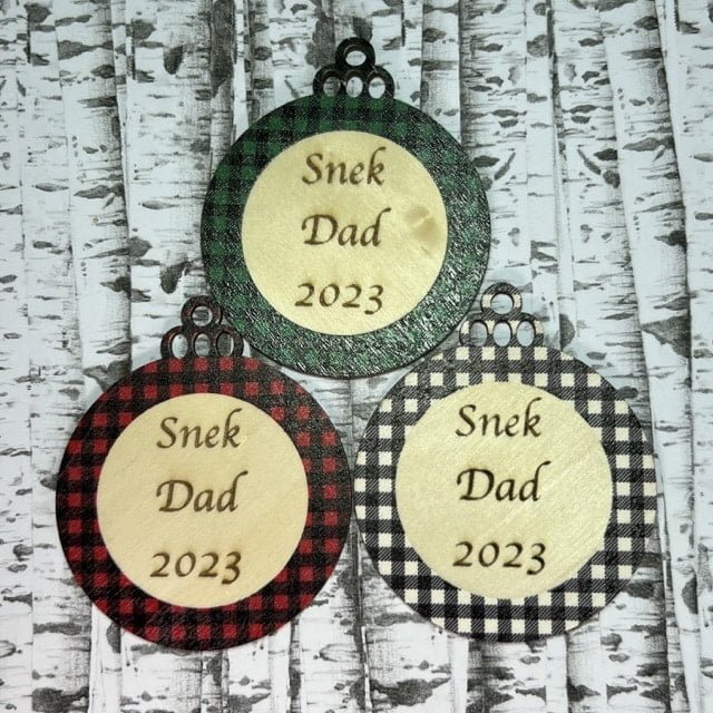 Christmas Ornaments- Double Sided - Image 19