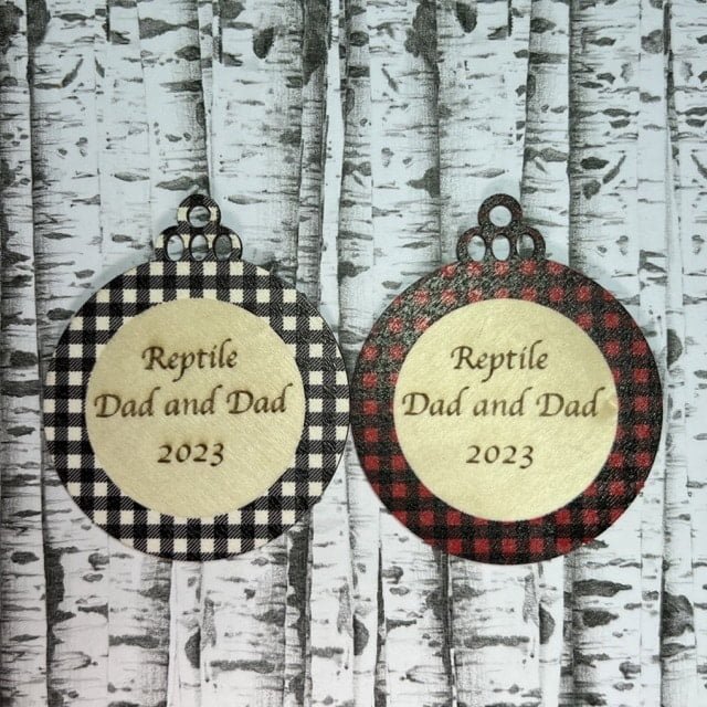 Christmas Ornaments- Double Sided - Image 21