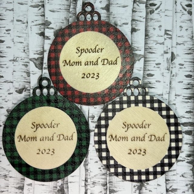 Christmas Ornaments- Double Sided - Image 27