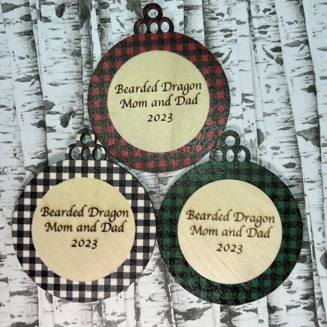 Christmas Ornaments- Double Sided - Image 30
