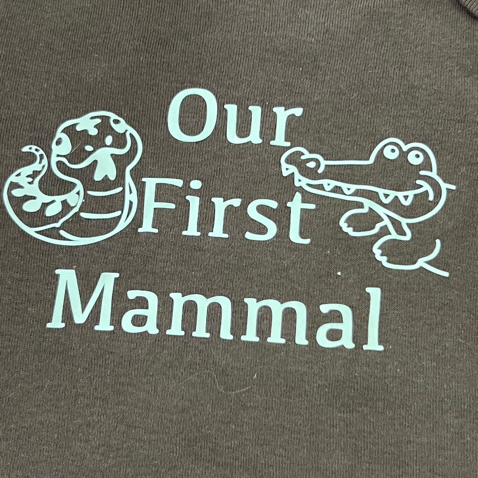 Our First Mammal- Onesie - Image 3
